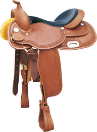 Produktbild von Western-Sattel aus Leder für Pferde Pool's Regular Skirt 1010