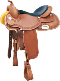 Produktbild von Western-Sattel aus Leder für Pferde Pool's Regular Skirt 1010