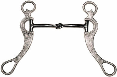 Produktbild von Western Snaffle für Pferde aus Eisen mit Anti-Collapse-Funktion Metalab