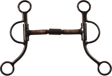 Produktbild von Western Snaffle für Pferde mit doppeltem Gelenk Pool's