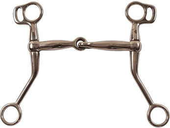 Produktbild von Western-Snaffle für Pferde mit mittleren Backen Pool's