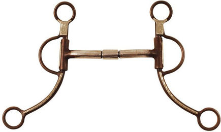 Western Snaffle-Trense für Pferde Pool's Antique 15931BUGT – Bild 1 von 3