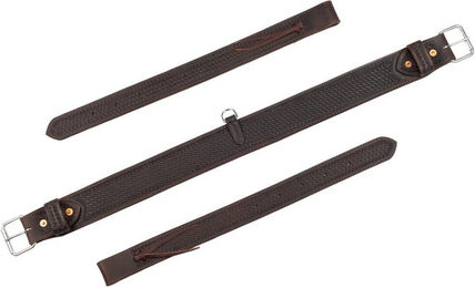 Produktbild von Westerngurt für Pferde aus Leder Lakota