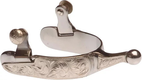 Produktbild von Westernreit-Sporn mit gravierter GS-Ausstattung Pool's