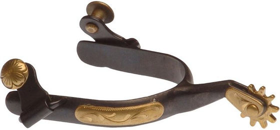 Produktbild von Westernreitsporen Dekoration aus Messing Lakota