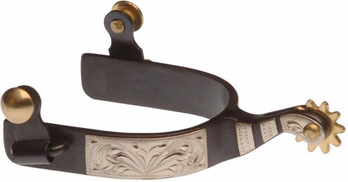 Produktbild von Westernreitsporen mit Metallplatte Lakota