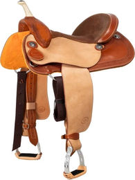 Produktbild von Westernsattel für Pferde Westwood Basic Barrel MJ 29-158-21