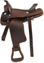 Produktbild von Westernsattel für synthetische Pferde Westride
