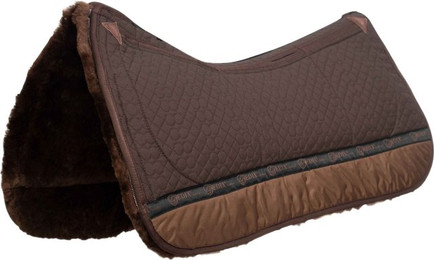 Produktbild von Westernteppich aus Merino-Pelz Edix Saddles