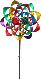 Produktbild von Wetterfahne Icare Distribution Wetterfahne Metal Fleur Double Arc En Ciel