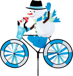Produktbild von Wetterfahne Premier Kites Bike Spinner Snowman