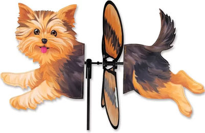 Produktbild von Wetterfahne Premier Kites Petite Spinner - Yorkie (x2)