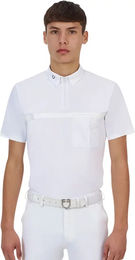 Produktbild von Wettkampf-Polo mit Reißverschluss Equestro Ridertechnology