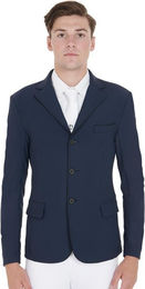 Produktbild von Wettkampf-Reitjacke mit seitlicher Reißverschlusstasche Equestro