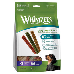 Produktbild von WHIMZEES By Wellness Stix Kaustangen für sehr kleine Hunde