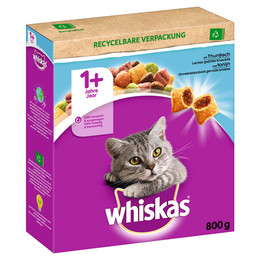 Produktbild von Whiskas 1+ mit Thunfisch - 800 g
