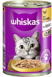 Whiskas Adult 1+ Gelee Huhn - 12 x 400 g – Bild 1 von 3