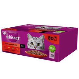 Whiskas Adult 1+ Katzennassfutter Klassische Auswahl in Sauce - 80 x 85 g – Bild 1 von 8