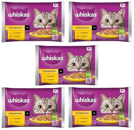 Produktbild von Whiskas Adult 1+ Nassfutter für Katzen in Sauce mit Huhn und Truthahn - 20 x 85 g