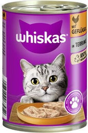 Whiskas Adult 1+ Terrine Geflügel - 12 x 400 g – Bild 1 von 3