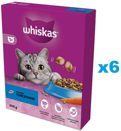 Produktbild von Whiskas Adult Trockenfutter mit Thunfisch - 5 x 300 g