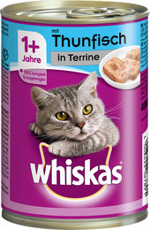 Produktbild von Whiskas Dose in Terrine mit Thunfisch 1+ - 400 g