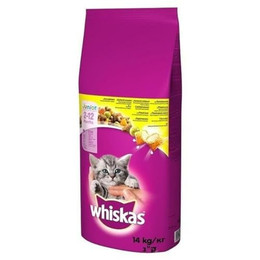 Produktbild von Whiskas Junior Huhn Trockenfutter - 14 kg