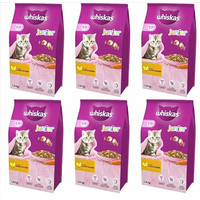 Produktbild von Whiskas Junior Trockenfutter mit Huhn - 6 x 1,4 kg