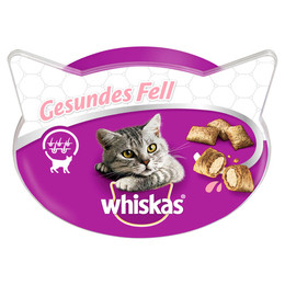 Produktbild von Whiskas Snack Gesundes Fell - 8 x 50 g