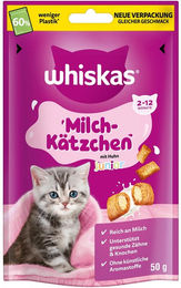 Produktbild von Whiskas Snacks Milch-Kätzchen Huhn - 3 x 50 g