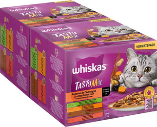 Produktbild von Whiskas Tasty Mix Portionsbeutel Multipack - 48 x 85 g