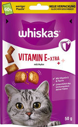 Produktbild von Whiskas Vitamin E-Xtra Katzensnack - 6 x 50 g