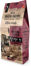 Produktbild von WIEJSKA ZAGRODA Forest Flavours Rindfleisch mit Wildschweinchips L 20kg