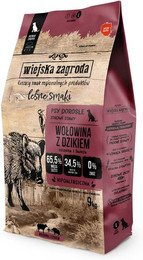 Produktbild von WIEJSKA ZAGRODA Forest Flavours Rindfleisch mit Wildschweinchips L 9kg