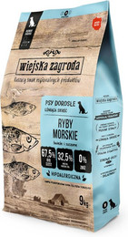 Produktbild von Wiejska Zagroda Meeresfisch Trockenfutter für Hunde - 9 kg