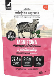 Produktbild von Wiejska Zagroda Monoprotein Adult 500 g - Lamm
