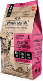 Produktbild von Wiejska Zagroda Puppy Lamm mit Spinat - 2 x 9 kg