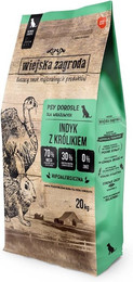 Produktbild von WIEJSKA ZAGRODA Puten- und Kaninchenchips S 20kg