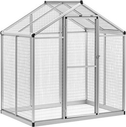 Produktbild von Wiesenfield Außenvoliere Aluminium 122x178x195 cm