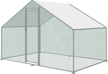 Produktbild von Wiesenfield Hühnerstall Hühnergehege verzinkt 308x203x200 cm