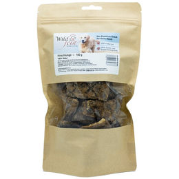 Produktbild von Wild & Fein Hirschlunge getrocknet Hundesnack - 100 g