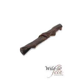 Produktbild von Wild & Fein Hundesnack Rehhautröllchen 100g