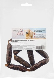 Produktbild von Wild & Fein italienische Salsiccia, Würstchen mit Herz 80 g Würstchen mit Herz 80 g