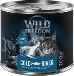 Produktbild von Wild Freedom Adult Cold River Seelachs & Huhn - 6 x 200 g