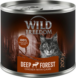 Produktbild von Wild Freedom Adult Deep Forest Wild & Huhn - 6 x 200 g