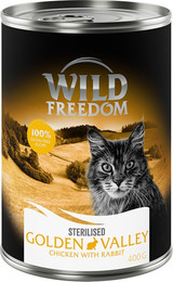 Produktbild von Wild Freedom Adult Sterilised Kaninchen & Huhn - 6 x 400 g