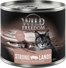 Produktbild von Wild Freedom Adult Strong Lands Schwein & Huhn - 6 x 200 g