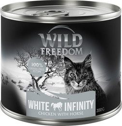 Produktbild von Wild Freedom Adult White Infinity Huhn & Pferd - 6 x 200 g