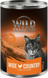 Produktbild von Wild Freedom Adult Wide Country Huhn pur - 6 x 400 g