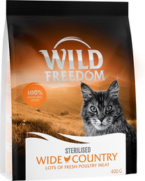 Produktbild von Wild Freedom Adult Wide Country Sterilised Geflügel - 400 g
